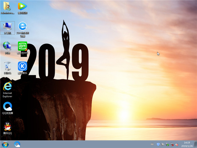 ȼ Ghost Win7 64λ ´װ v2019.02