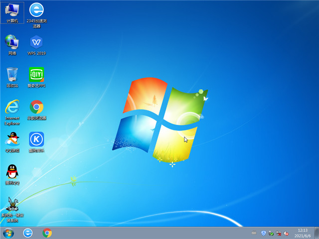 ϵͳ Win7 SP1 64λ콢װ v2021.09